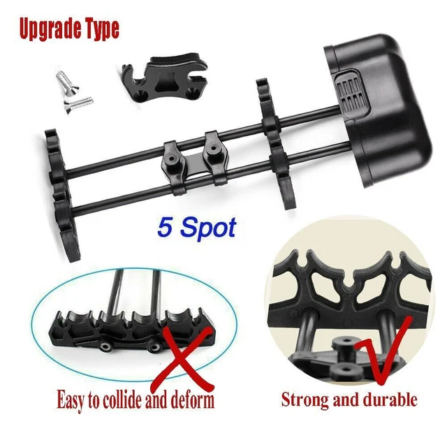 HOLDER HUNTING COMPOUND Bows 5 Arrow Bow Quiver Crossbow Quiver Archery