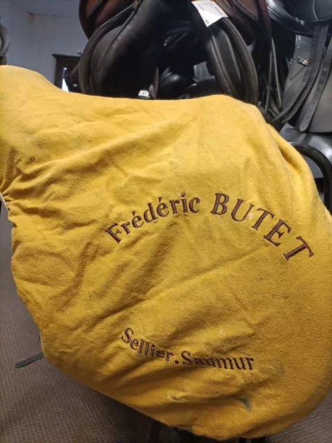 FREDERIC BUTET yellow FLEECE LINED saddle cover