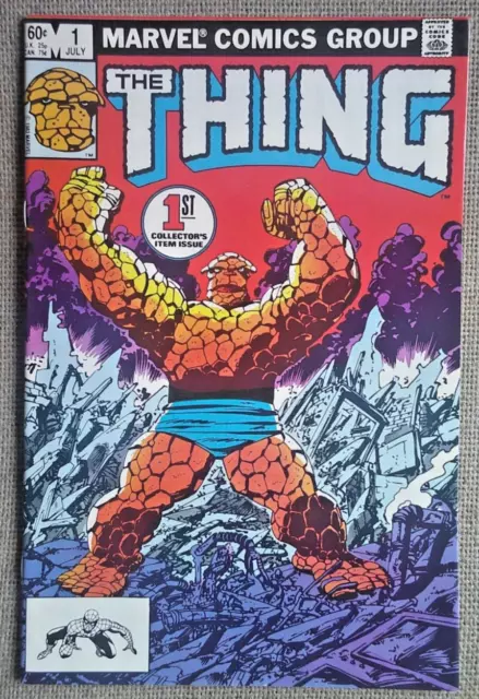 Thing No.1 From 1983 1St Collectors Item Issue ! Nice High Grade Comic !
