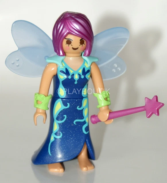 PLAYMOBIL figure 6841 - série 10 - Fée avec des  ailes .