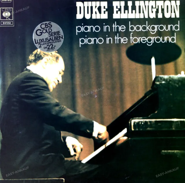 Duke Ellington - Piano In The Background / Foreground NL 1972 CBS S 67252 .