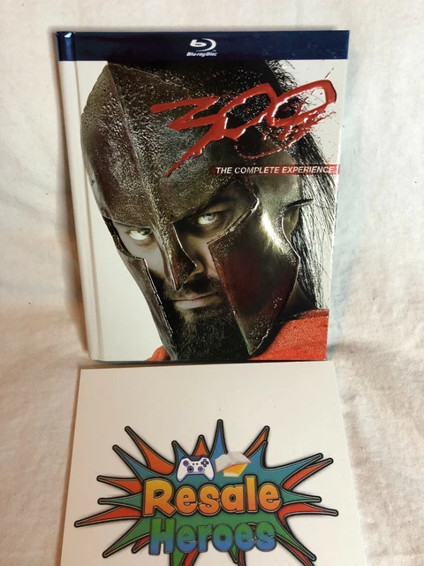 300 THE COMPLETE Experience Blu-Ray + Digital Copy 2009 Movie Digibook ...