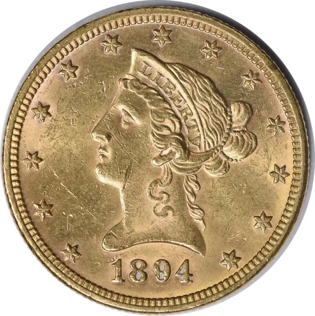 1894 $10 Gold Liberty Head BU Uncertified #207