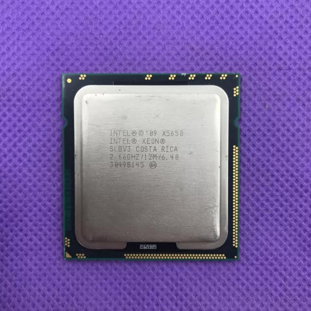CPU Intel Xeon X5650 2.66GHz/12MB/6.40GT/s 95W LGA1366 Socket B Processor CPU