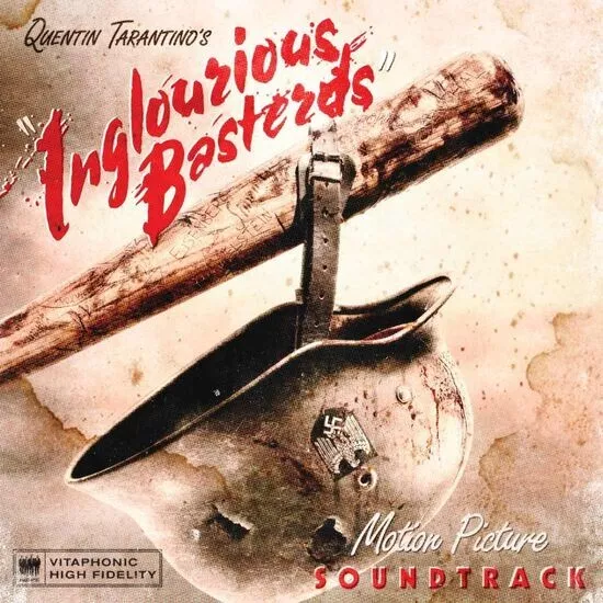 Quentin Tarantinos Inglourious Basterds  Translucent Blood Red Vinyl LP NEW