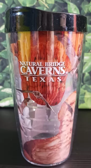 Texas Natural Bridge Caverns Souvenir Tumbler Coffee Mug 16 oz Insulated