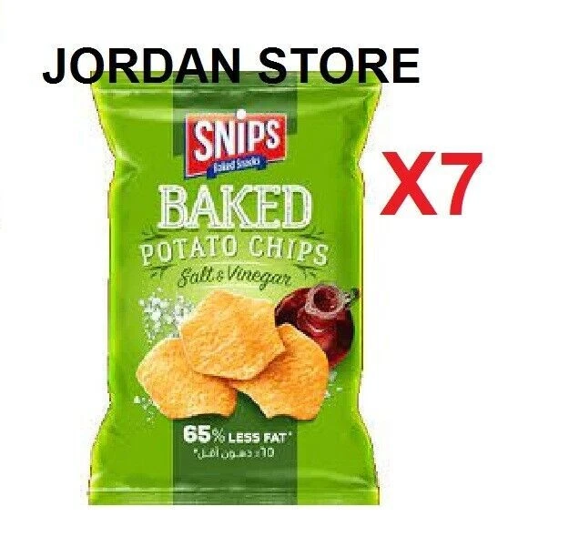 Snips sale e aceto Chips 35gm X 7 pack HALAL حلال