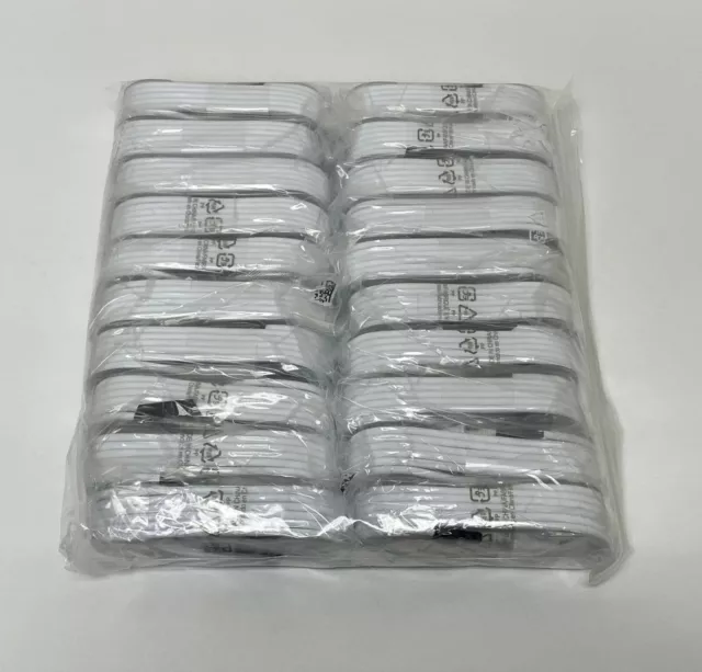20 Pack OEM Micro USB Cable 5FT Fast Charger for Samsung Galaxy Note 4 5 S6 S7