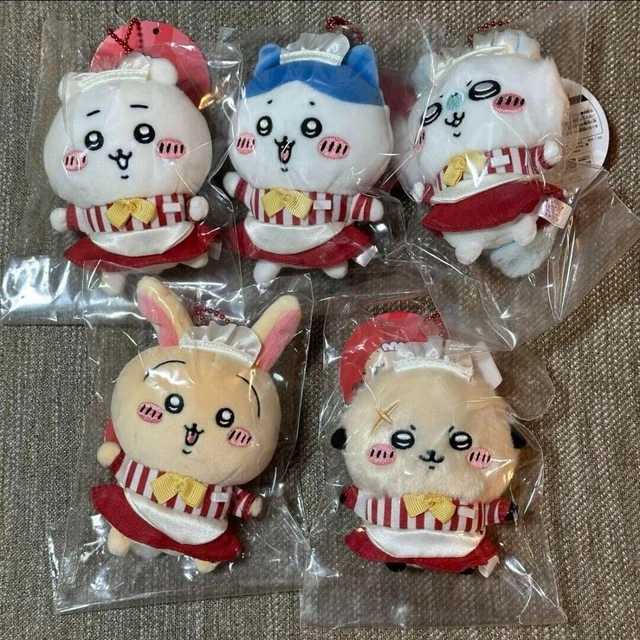 CHIIKAWA RESTAURANT HALL mascotte Chikawa Hachiware Usagi Momonga Rakko ...