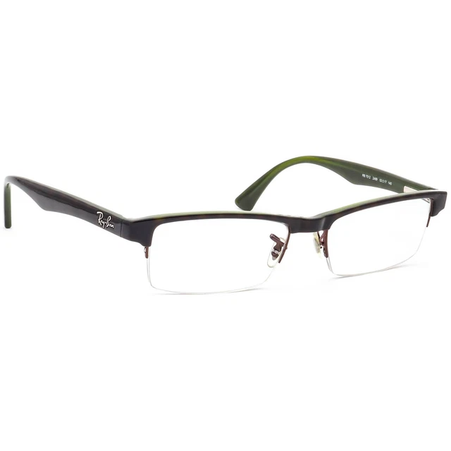 GAFAS RAY-BAN RB 7012 2489 Dark Havana sobre marco verde medio