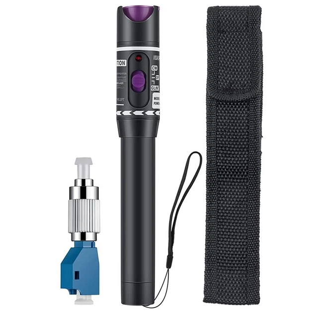 30 MW 30KM Visual Fault Locator Fiber Light Tester cavo ottico VFL con singolo W2G8