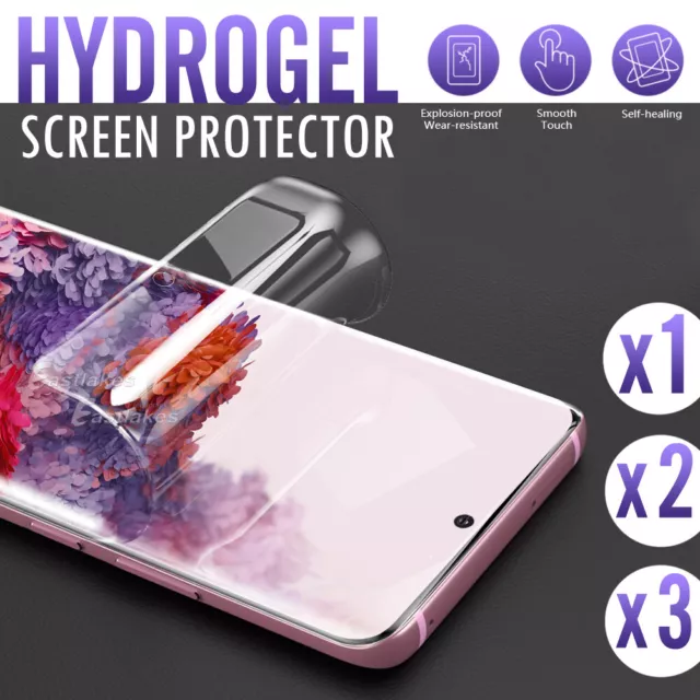 For Samsung Galaxy s20 S10 5G S9 S8 Plus Note 8 9 20 HYDROGEL Screen Protector