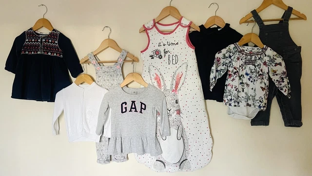 Top abito 8 articoli per bambine età 6-9 mesi Mantaray Gap Next M&S TU