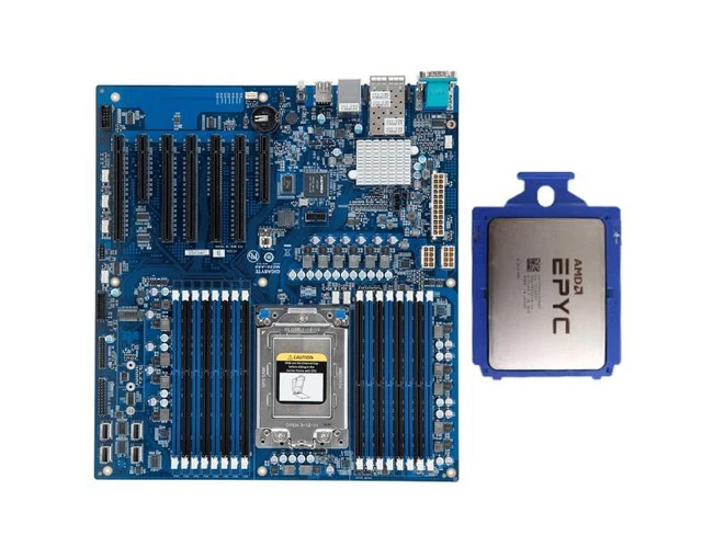Mana GIGABYTE MZ33-AR1 Rev. 3.x Server Motherboard, AMD EPYC