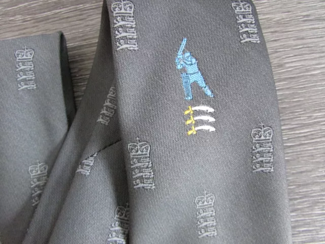 Middlesex & England Cricket Player Benefit Year Tie by Maccravats