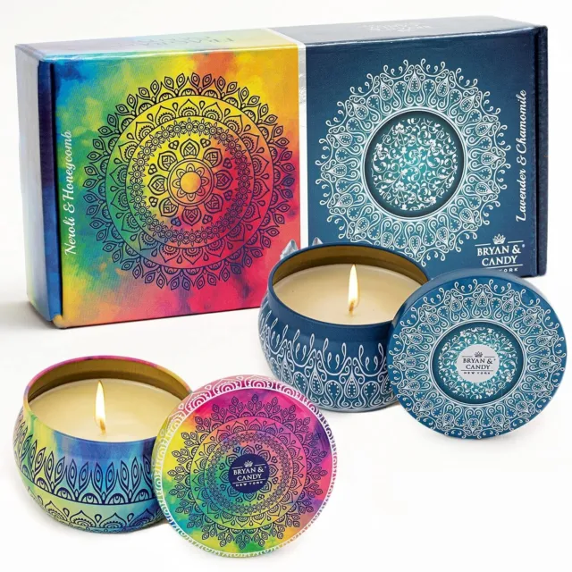 Velas perfumadas con sistema de regalo de Diwali para decoración del hogar,...