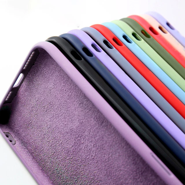 Handy Hülle für Apple iPhone 14 13 12 11 Pro Max X XR XS SE 8 Case Silikon Cover