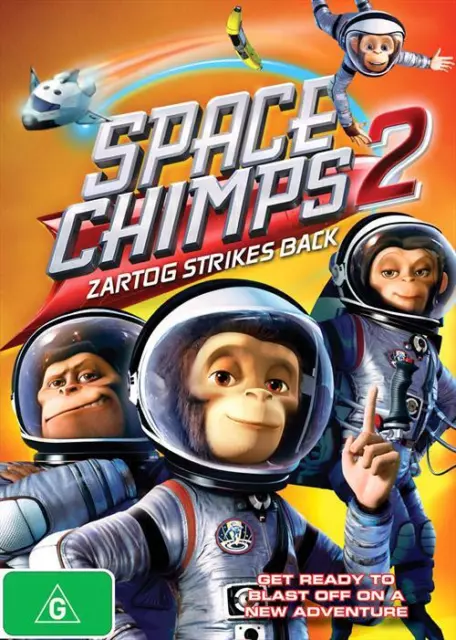 SPACE CHIMPS 2 Zartog Strikes Back DVD Region 4 GC Family Movie Free Postage 5.56 PicClick AU