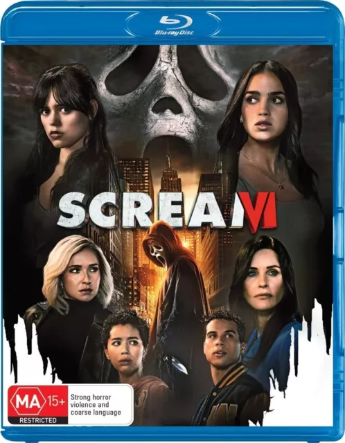 BD Scream 1-6 (2023) Blu-ray 6-Disc New Box Set All Region