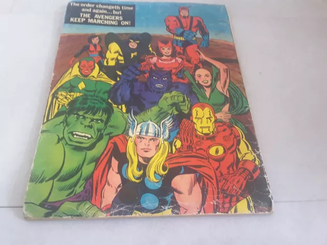 Marvel Treasury Edition #7 The Mighty Avengers! 1975 Comic Book - Collectable