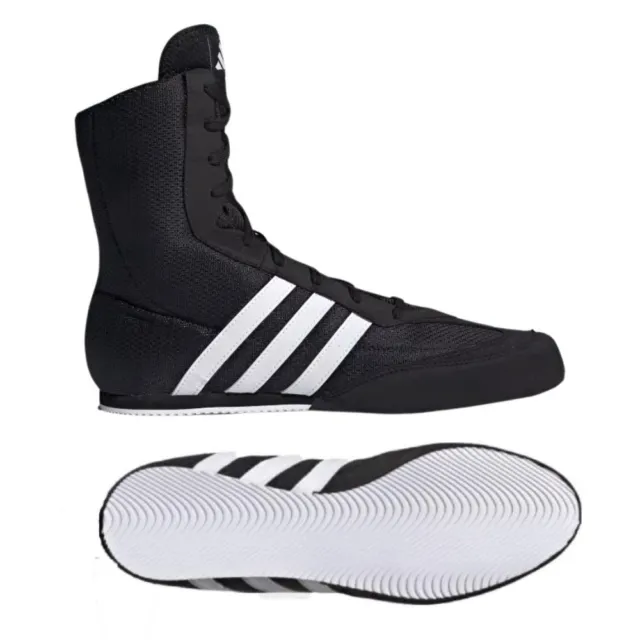 Adidas Box Hog 2.0 Boxing Boots Adult Sparring Trainers Mens Training Ring Shoes 2