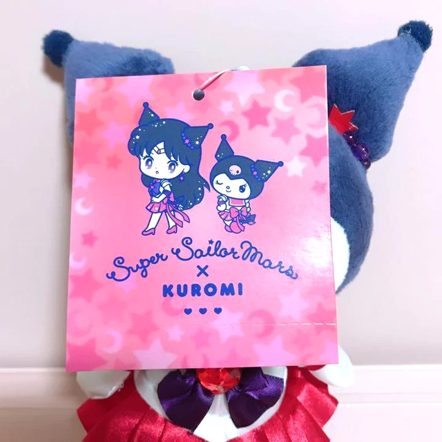 SAILOR MOON ETERNAL x Sanrio Kuromi Sailor Mars Plush Toy Doll Mascot ...