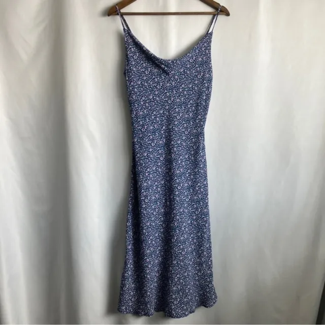 Dress Forum Floral Cowl-Neck Midi Slip Dress sz Small