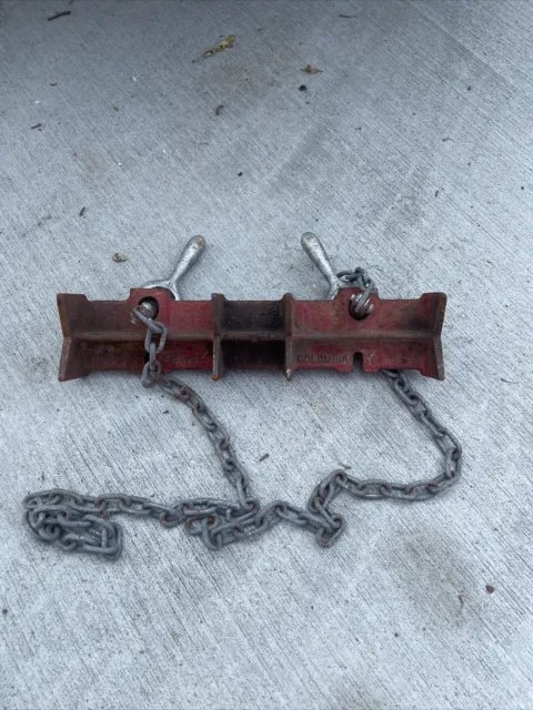 Jewel Company Model No 1D Pipe Welding Chain Vise 1 D
