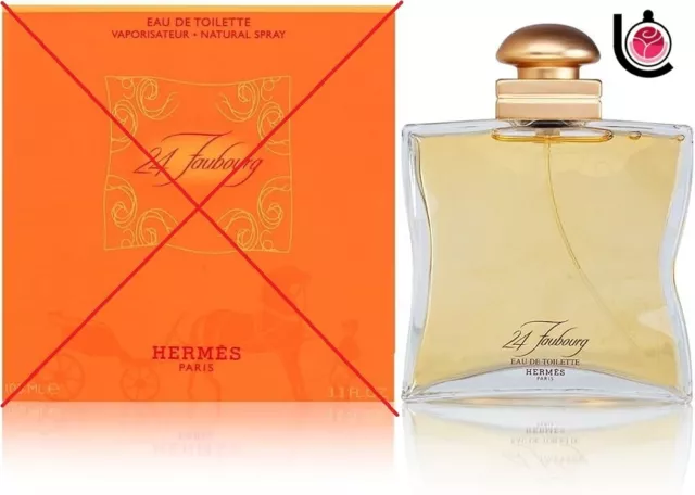 HERMES " 24 Faubourg " Eau de Toilette Vapo ml. 100 *** NO BOX ***