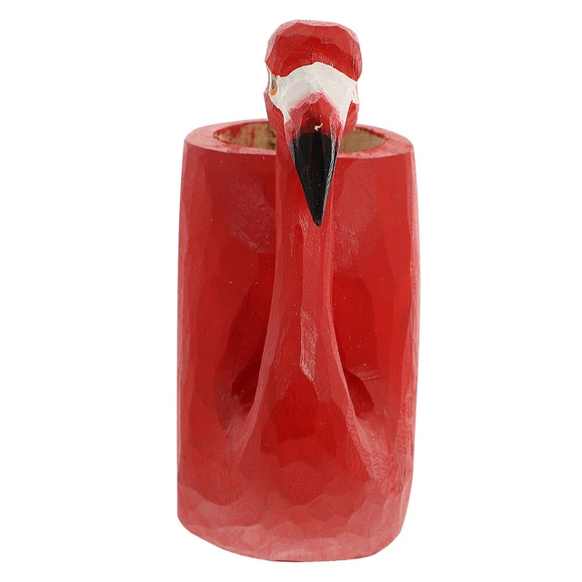 1 pieza Práctico Plumador Flamingo Hermoso Adorno Para Fiesta (rojo)