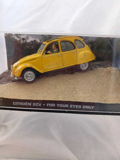 James Bond Car Collection Diecast Model - Citroen 2CV - For Your Eyes Only James Bond Car Collection Diecast Model - Citroen 2CV - For Your Eyes Only