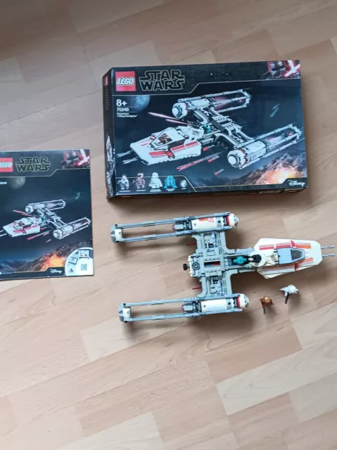 LEGO Star Wars: Resistance Y-Wing Starfighter (75249)  OVP, Anleitung