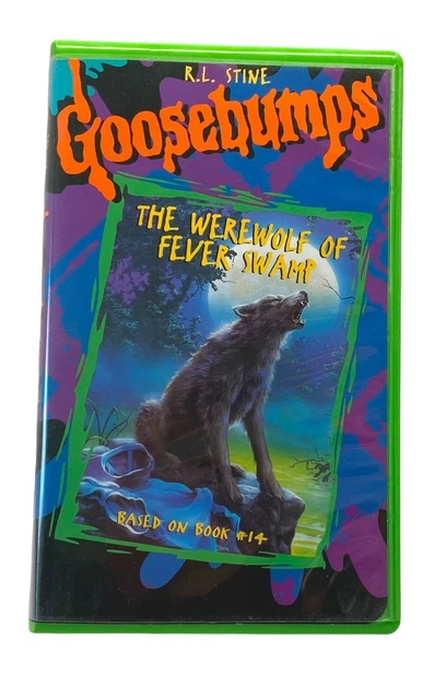 GOOSEBUMPS THE WEREWOLF of Fever Swamp VHS Video RL Stine Book 14 £14. ...