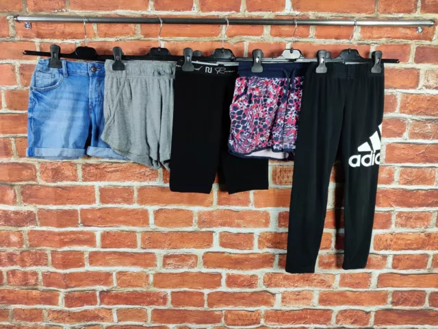 Girls Bundle Age 9-10 Years River Island Adidas Nike Etc Leggings Shorts 140Cm