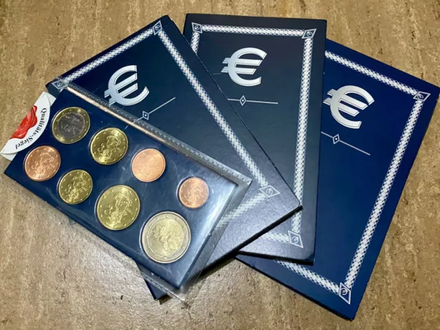 Diverse Euro Münzen Umlaufmünzen Kursmünzen Sets