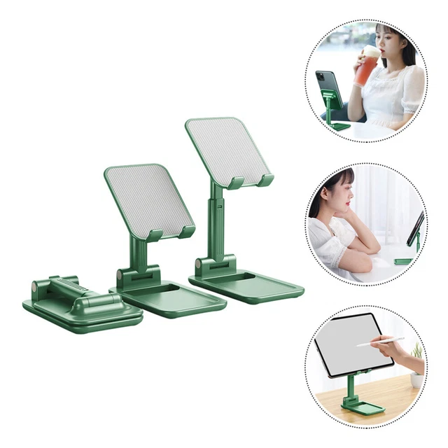Aoviho Supporto per tablet da scrivania, supporto regolabile per tablet da tavolo, pieghevole, in alluminio, per iPad Pro 12.9, iPad Air Mini, Samsung Galaxy Tabs Z Fold Kindle Fire (4-13 pollici