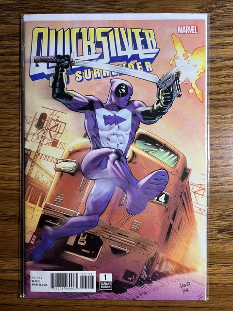Quicksilver No Surrender 1 Nm/Nm+ Greg Land Deadpool Variant Marvel Comics 2018
