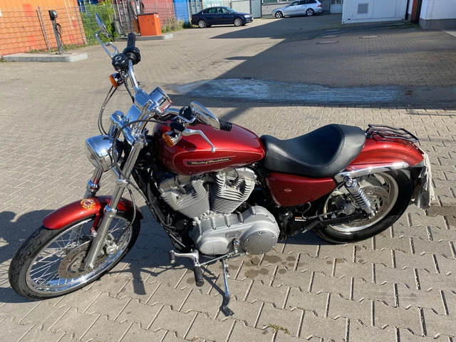 Harley Davidson Sportster 883 XJ Custom Bj. 2009 mit viel Zubehör
