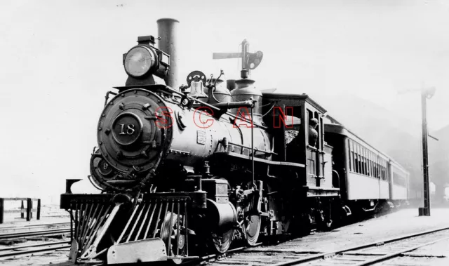3B632 RP 1920s40s BOSTON REVERE BEACH & LYNN RAILROAD 244T LOCO #18 E. BOSTON
