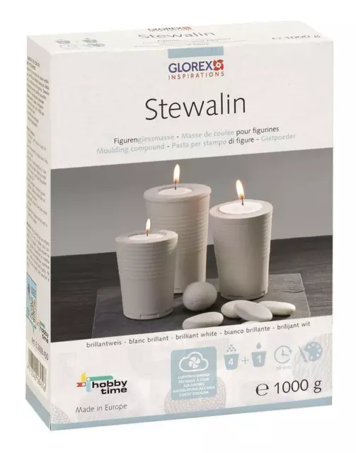 Stewalin weiss Relief Gieß Gips Hartgips Sack 25kg