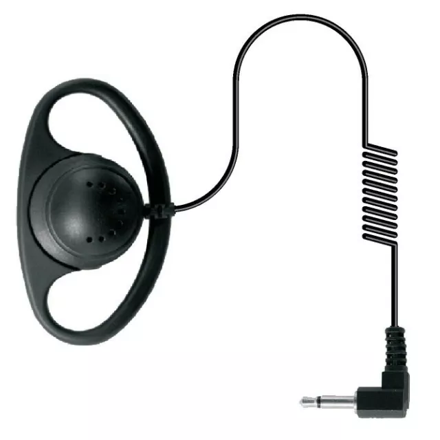 2 X Garmin Radio D Shape Listen Receive for 1 Pin Earpiece RINO110 RINO120