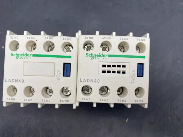 LOT DE TELEMECANIQUE SCHNEIDER ELECTRIC 5 x LADN04 2 x LADN40  4 x LADN20 3