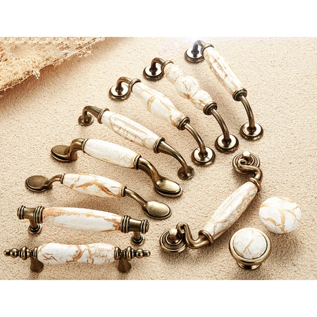 4 Pcs Cabinet Handle Wardrobe Handle Cabinet Drawer Pulls Cupboard 11