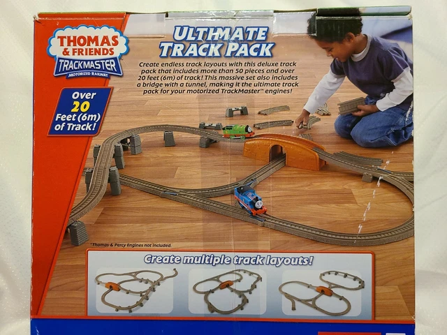 FISHER-PRICE THOMAS AND Friends Trackmaster Ultimate Track Pack Over 50 ...