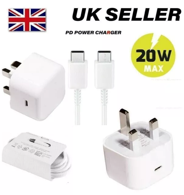 For Samsung Galaxy A14 4G A24 A34 A54 5G Super Fast Charger Plug & Cable
