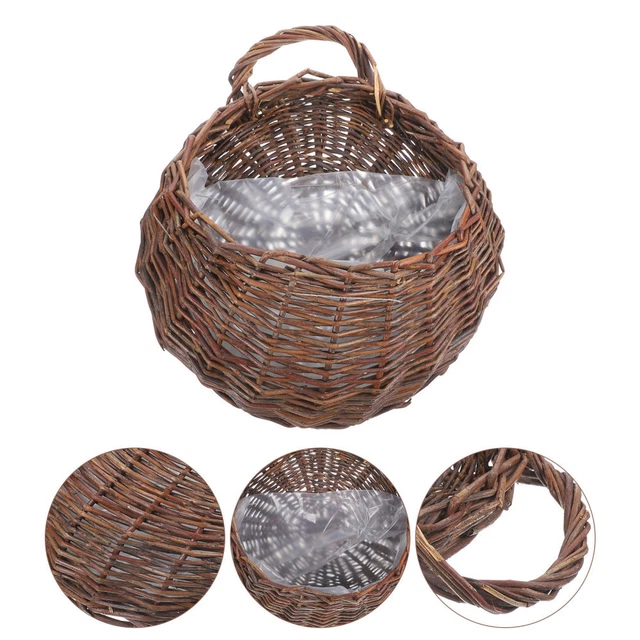 Fioriere da parete moderne, vaso da parete per piante grasse, rotondo, in metallo, ferro, contenitore verticale da appendere alla parete, decorazione per la casa, dimensioni S, M, L, set da 3 con