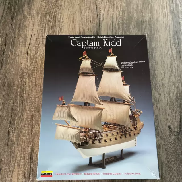 Captain Kidd Pirate Ship Model