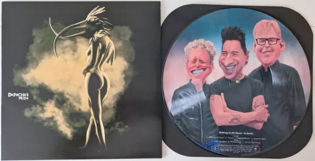 Depeche Mode Walking In My Shoes to Berlin Vinyl USA Fan Club Issue Rare & Mint