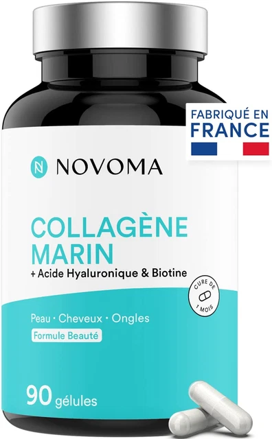 Lot De 4 Élixirs Collagène Pur Poisson 200 000 Mg - Peptides Marins - Neuf