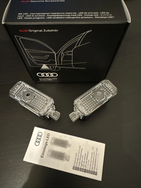 NEW BOXED GENUINE Audi Rings Led Puddle Lights. 33.58 PicClick UK